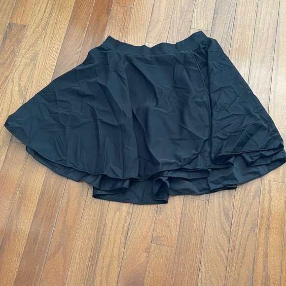 Motionwear Black Sheer Dance Ballet Skirt Size Adult Large - Picture 1 of 6